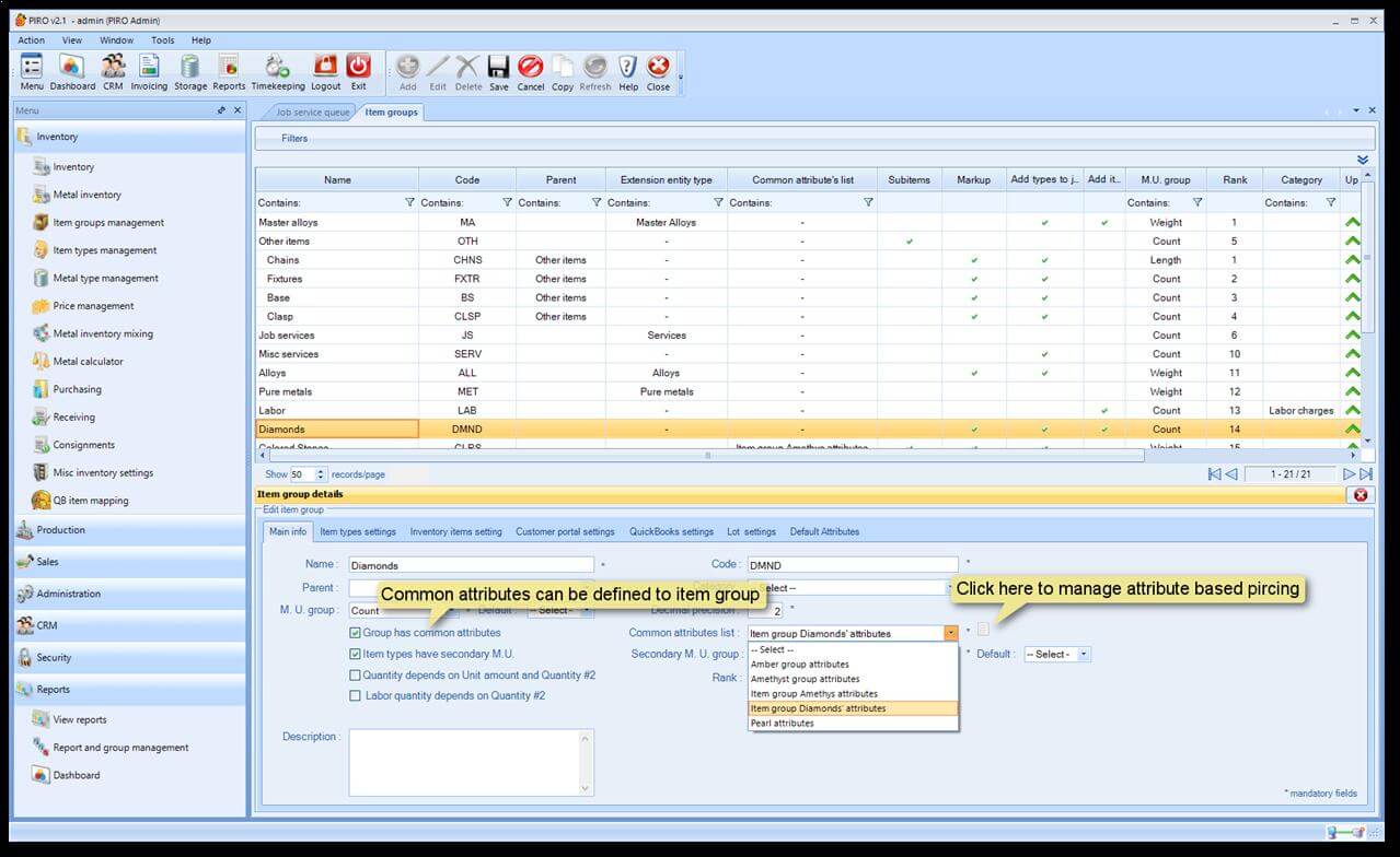 Diamond Inventory Management software, free download