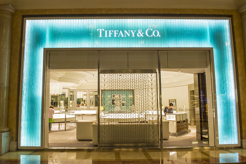 Successful jewelry branding Tiffany
