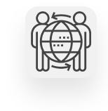 transparent communication icon