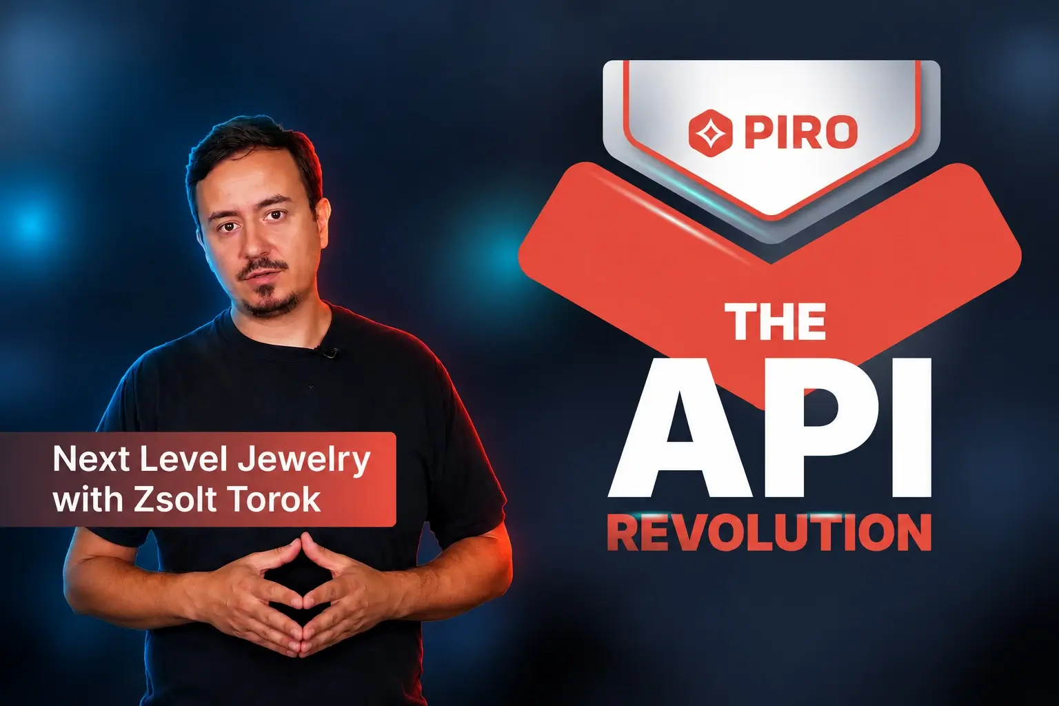 PIRO Jewelry Software video explaining EDI vs API integrations with third-party systems
