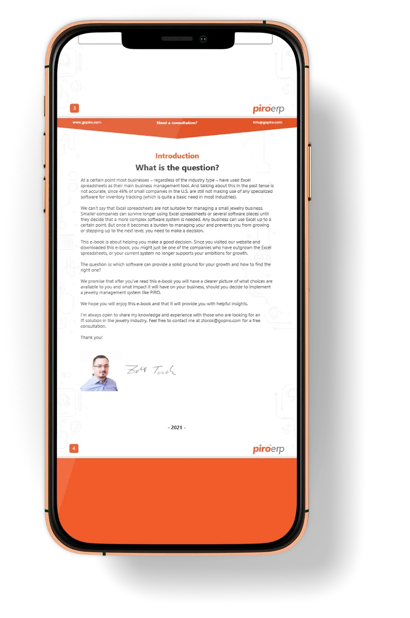 jewelry software e-book